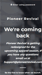 Mobile Screenshot of pioneerrevival.com